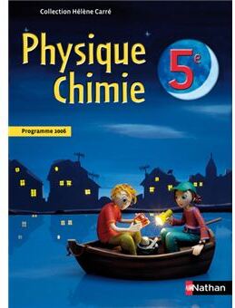 Couverture de Physique-Chimie 5e · Programme 2006